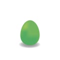 A green chicken egg